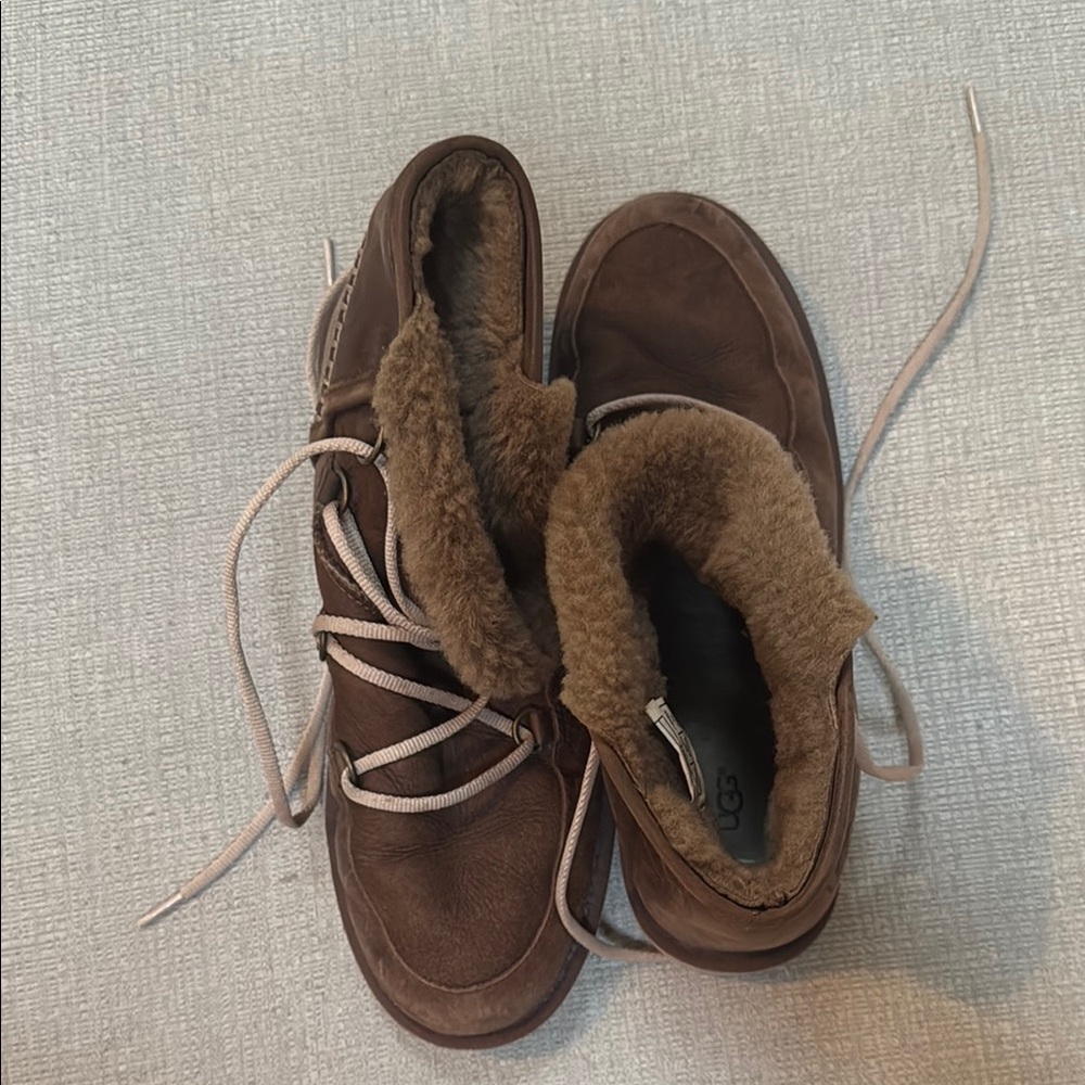UGG Brown Shearling Boots